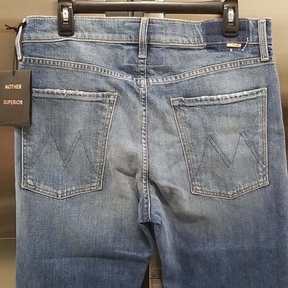 💕MOTHER SUPERIOR💕 Scrapper Ankle Jeans ~ Cowboys Don't Cry High Rise 31 NWT - Picture 13 of 16
